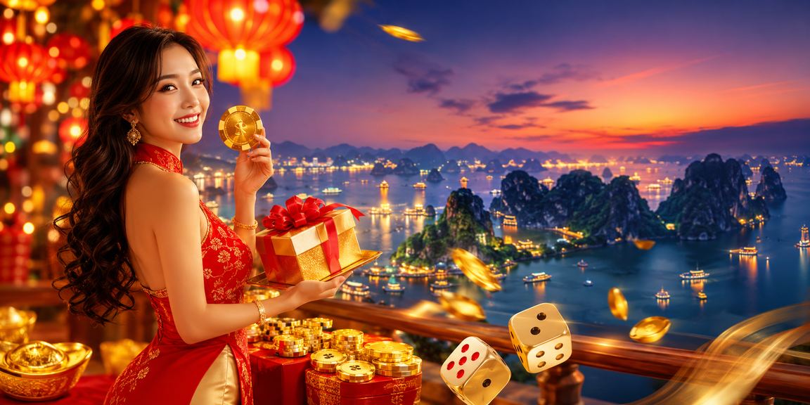 Không khí lễ hội Tết tại Hạ Long với trò chơi tài xỉu và cá cược trực tuyến