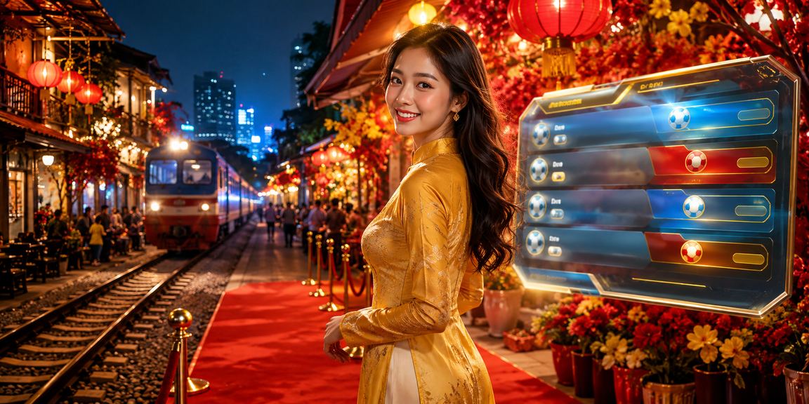 Cá cược thể thao tại Hà Nội với trang phục áo dài truyền thống