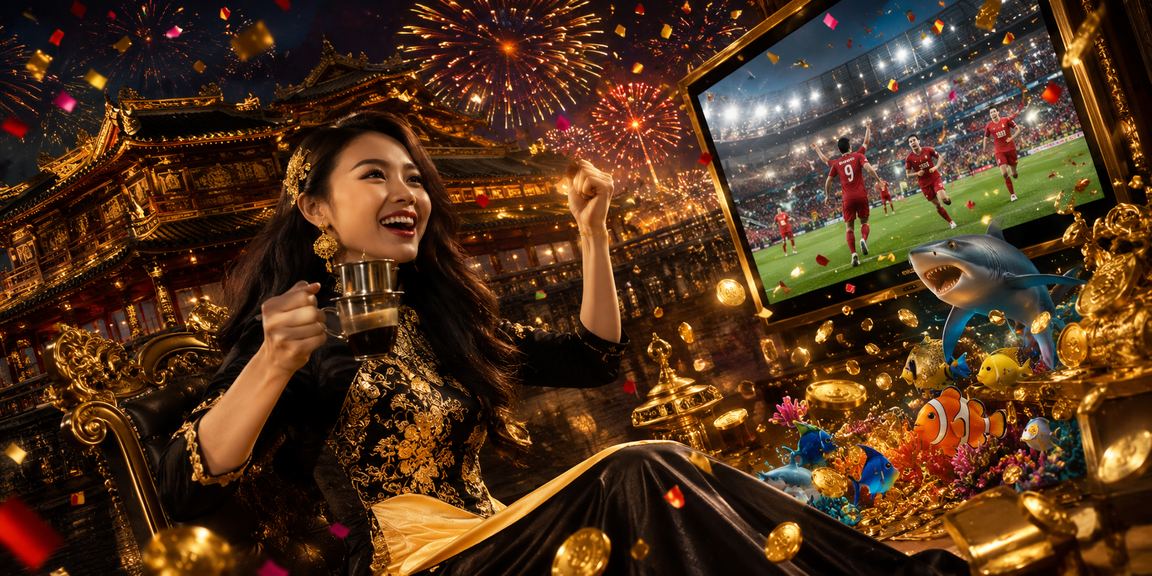 Khung cảnh cá cược casino Việt Nam sống động về đêm
